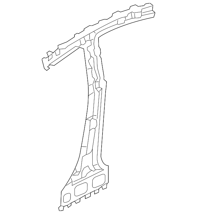 71402-1R400 Деталь INNER CENTER PLR, RIGHT