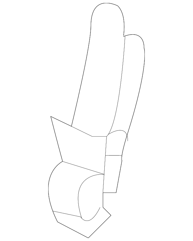 88995165 Деталь RECLINE MOTOR, LEFT