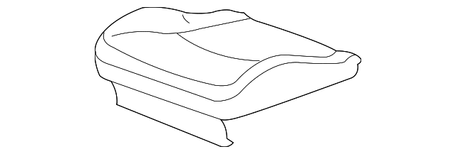 19124091 Деталь SEAT COVER, LEFT