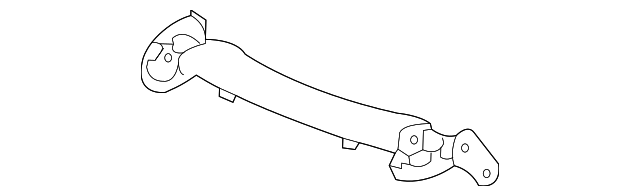 88995156 Деталь REAR REINF, LEFT