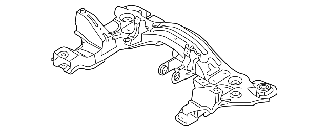 4581085Z10 Деталь SUSP CROSSMEMBER