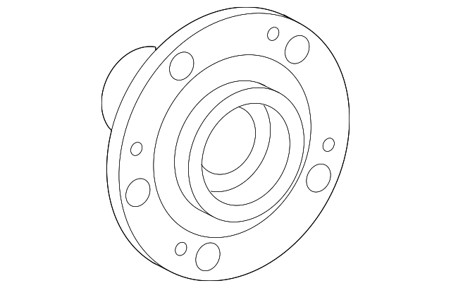 5101356AA Деталь HUB, LEFT