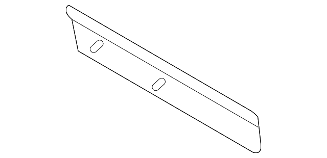 75575-0C010 Деталь LOWER MOLDING