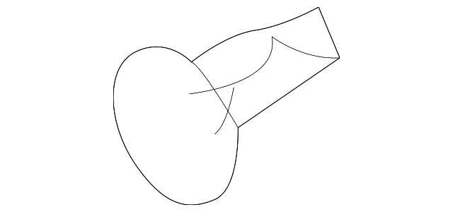 0155309311 Деталь DOOR W'STRIP FASTENER, LEFT