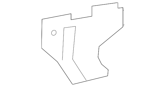 67645-78010 Деталь MOUNT BRACKET, LEFT