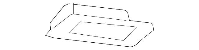 72296-78020-C0 Деталь BEZEL, LEFT