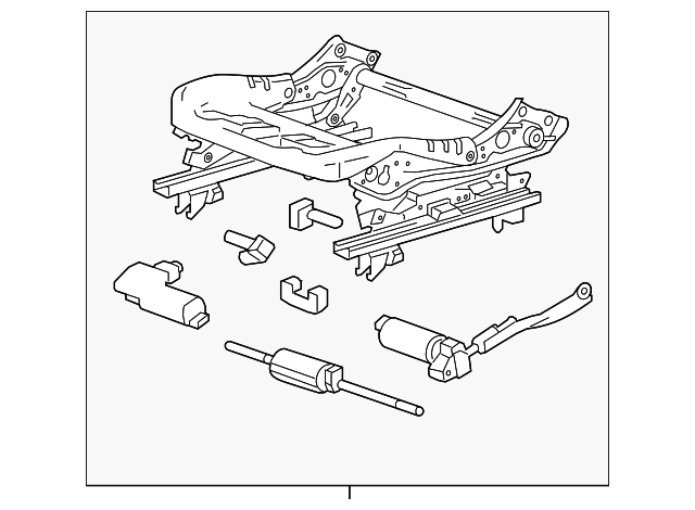 13587091 Деталь CUSHION FRAME