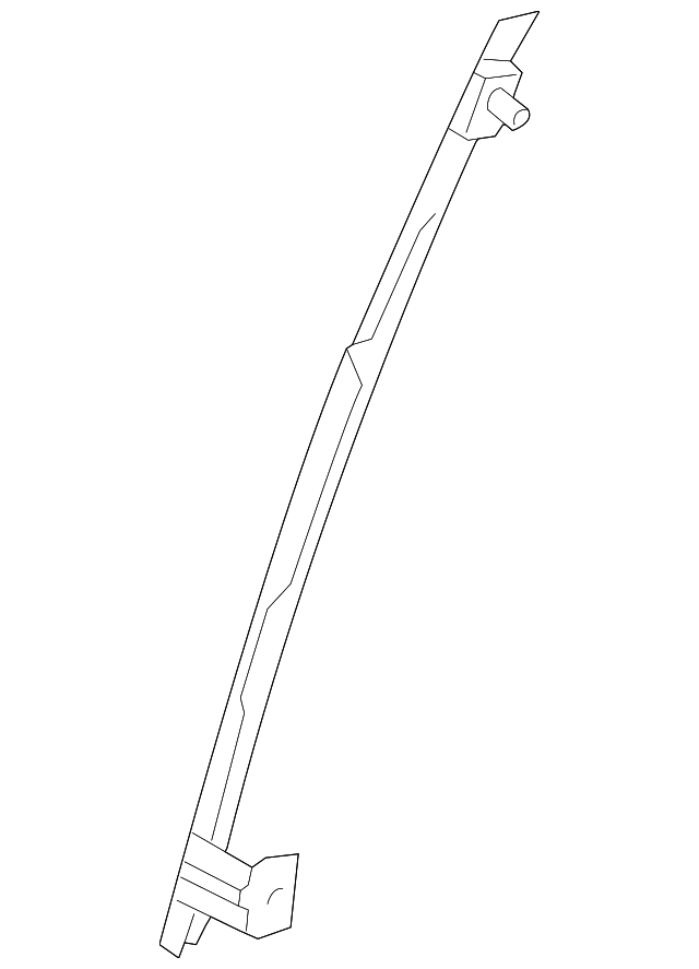 80214AG000 Деталь LOWER GUIDE, RIGHT