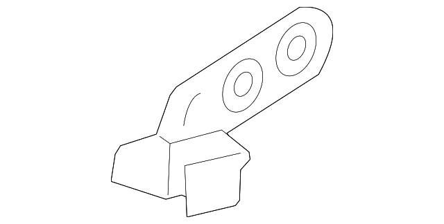 80340AG000 Деталь DOOR GLASS GUIDE BRACKET, RIGHT