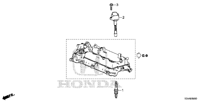ENGINE/PLUG TOP COIL - SPARK PLUG for 2014 Honda ACCORD PLUG-IN #1