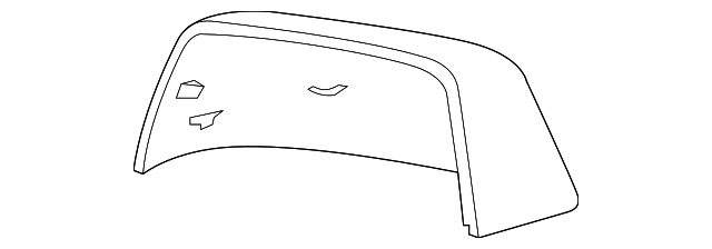 23463316 MIRROR COVER, RIGHT
