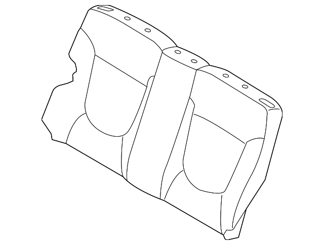 89360-1R780-N2B Деталь SEAT BACK COVER