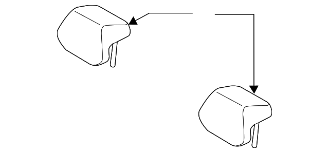 89700-1R100-N2T Деталь HEADREST, OUTER, LEFT