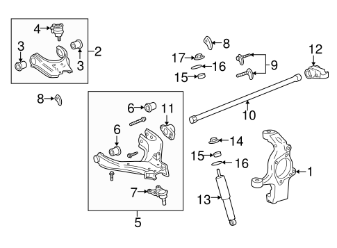 i-290 SUSPENSION COMPONENTS 2