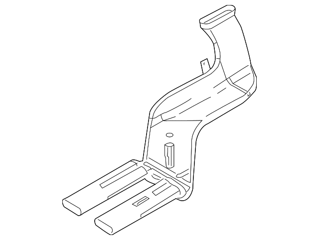 96539506 Деталь REAR DUCT, RIGHT
