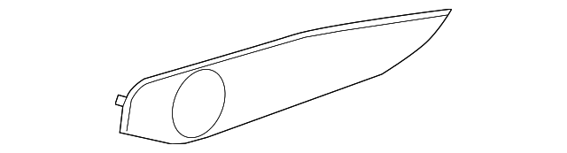 205-730-05-22 Деталь CENTER MOLDING, LEFT
