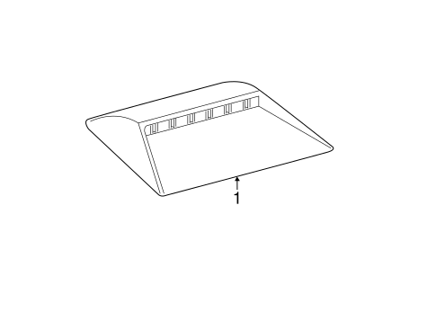 ES350 HIGH MOUNTED STOP LAMP