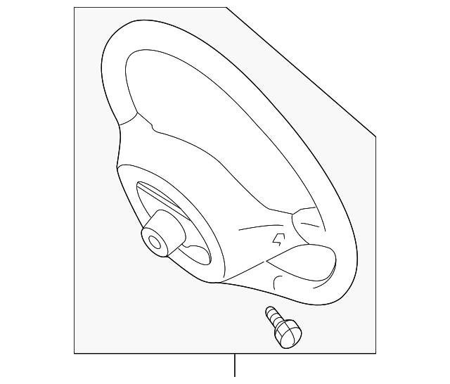 45100-21141-B0 Деталь STEERING WHEEL