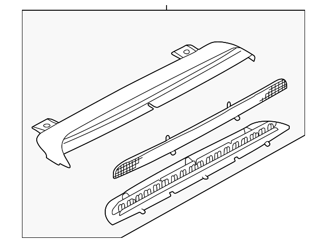 1J5-945-121-D Деталь HIGH MOUNT LAMP