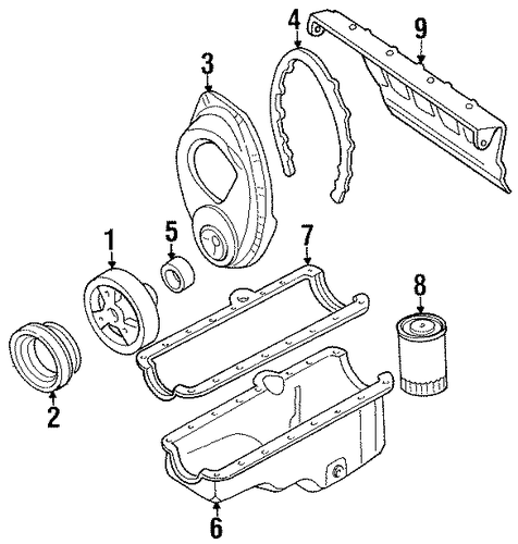 C2500 ENGINE PARTS