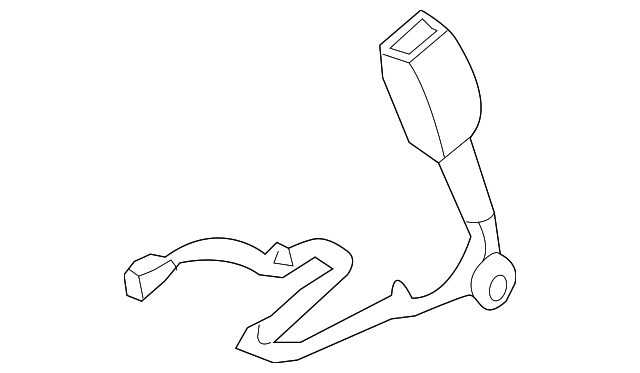88830-3N092-RY Деталь BUCKLE, LEFT