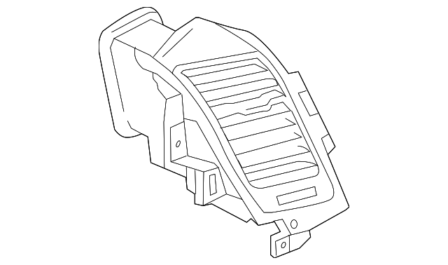 23464301 Деталь AIR OUTLET, RIGHT