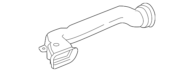 22817485 Деталь DEFROSTER DUCT, LEFT