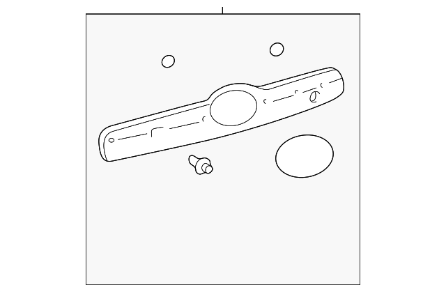 76801-02130-D1 Деталь HANDLE BEZEL