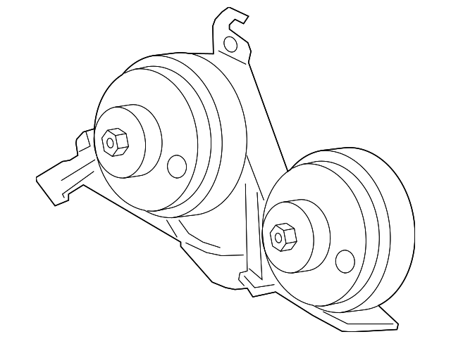 FL3Z-13832-A Деталь HORN
