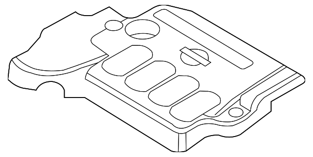 14041-3TA1A Деталь ENGINE COVER