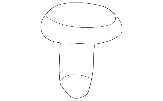 6505451AA Деталь ROOF BOW PIN, LEFT
