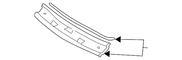 55177022AB Деталь HEADER PANEL