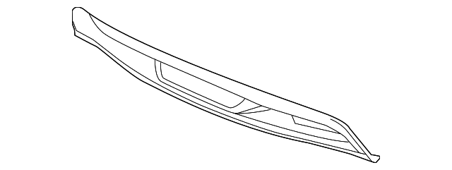 71502-SZT-G00 Деталь DIFFUSER, RR. BUMPER