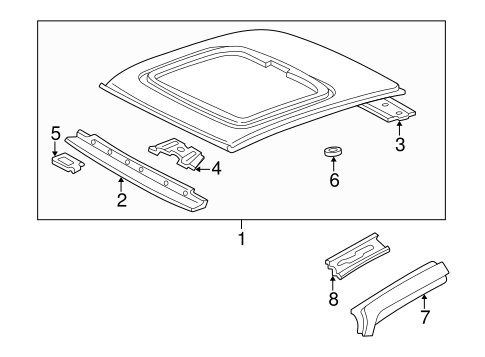 RAV4 ROOF & COMPONENTS 3
