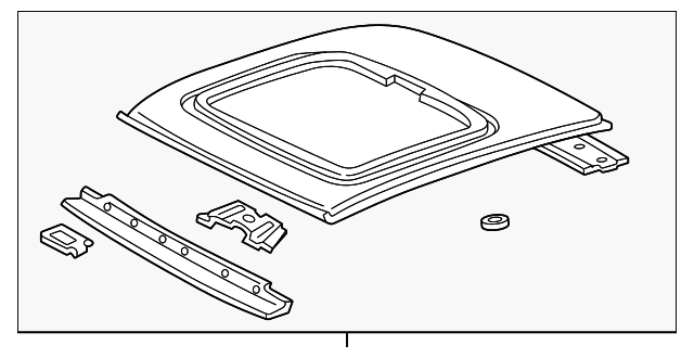 63101-42060 Деталь ROOF ASSY
