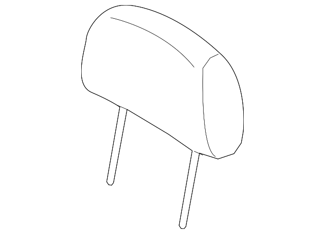 88700-3E120YC6 Деталь HEADREST, LEFT