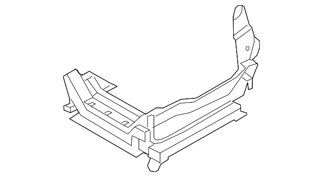 88500-3E360WK Деталь SEAT TRACK, LEFT