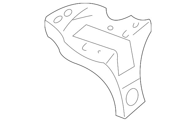 64174-7B000 ACTUATOR ASSY SUPPORT BRACKET