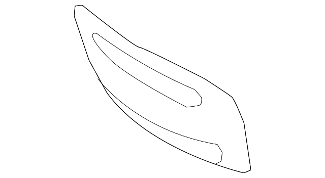 84746-3M850-PB2 CENTER BEZEL
