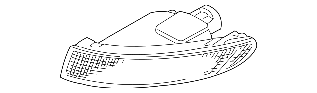 T0015136XA Деталь LENS & HOUSING, LEFT