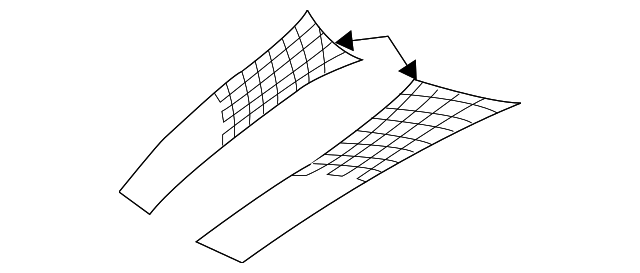 10307867 Деталь STRIPE TAPE, LEFT