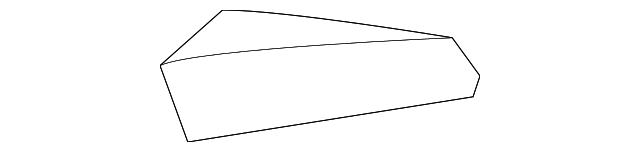 68159458AA CENTER MOLDING