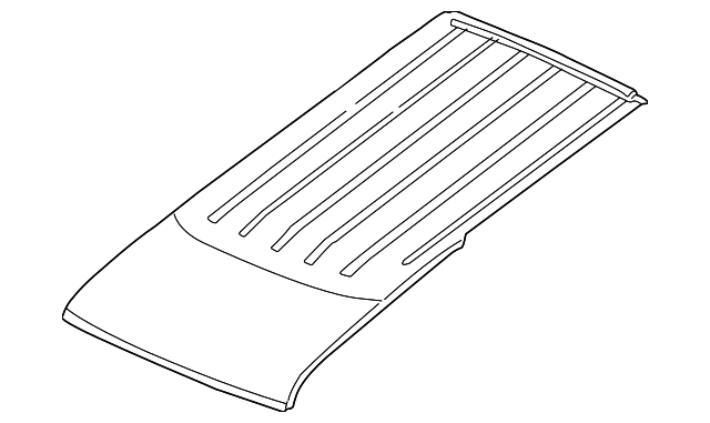55256245 Деталь ROOF PANEL