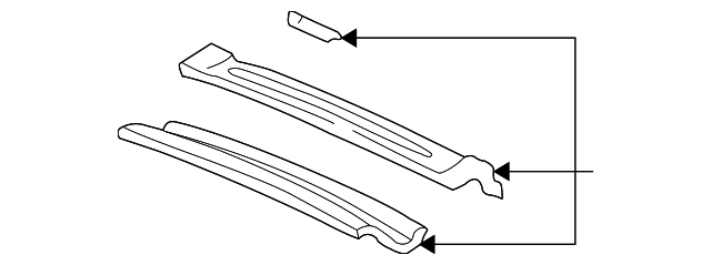 55256241AB Деталь REAR HEADER