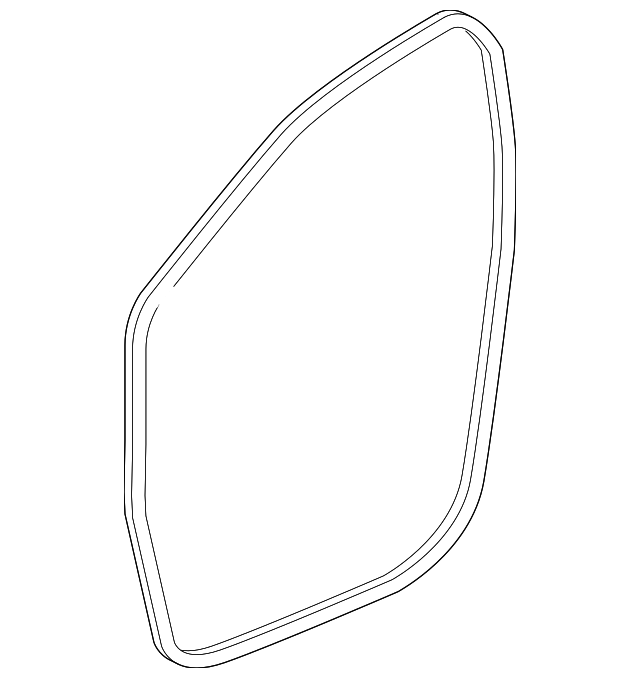 23458651 Деталь W'STRIP ON BODY, LEFT