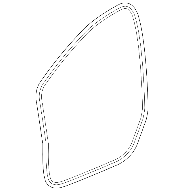 23138039 Деталь DOOR W'STRIP, LEFT