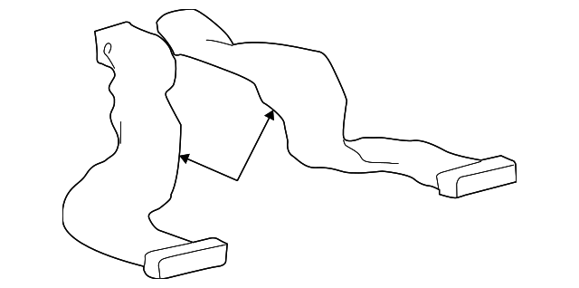 97360-38001 Деталь HEAT DUCT, LEFT