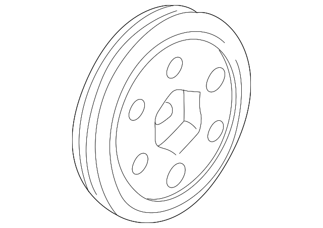 13810-PHM-003 Деталь PULLEY, CRANKSHAFT