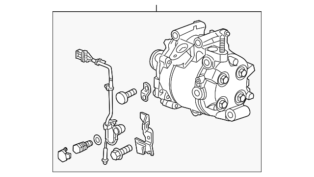 38810-R9A-A01 Деталь COMPRESSOR