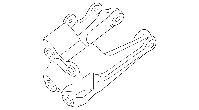 11333-JA80A Деталь INSULATOR MOUNT BRACKET, LEFT